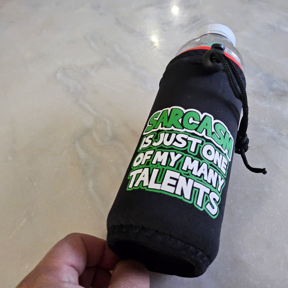 Sarcasm‎ Is One Of My Many Talents Water Bottle Holder Carrier Clip